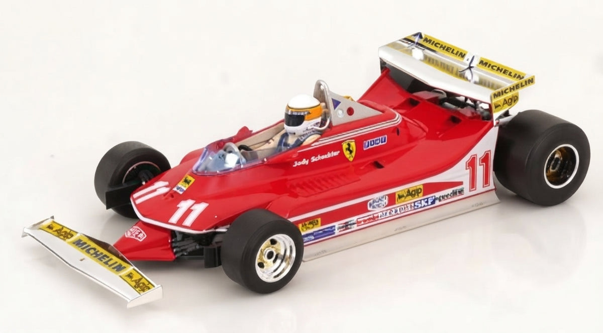 Ferrari 312 T4 #11 Jody Scheckter – Sieger Monaco GP 1979 – Weltmeister 1979 – Bburago 1:18