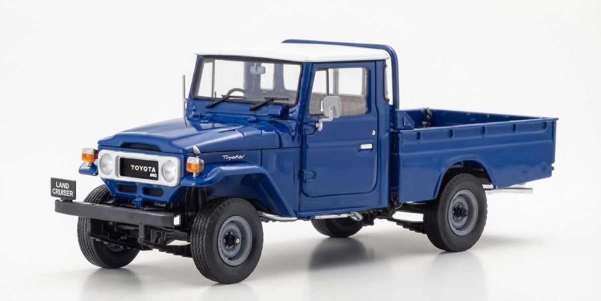 Toyota Land Cruiser 40 Pickup - blau - Kyosho 1:18