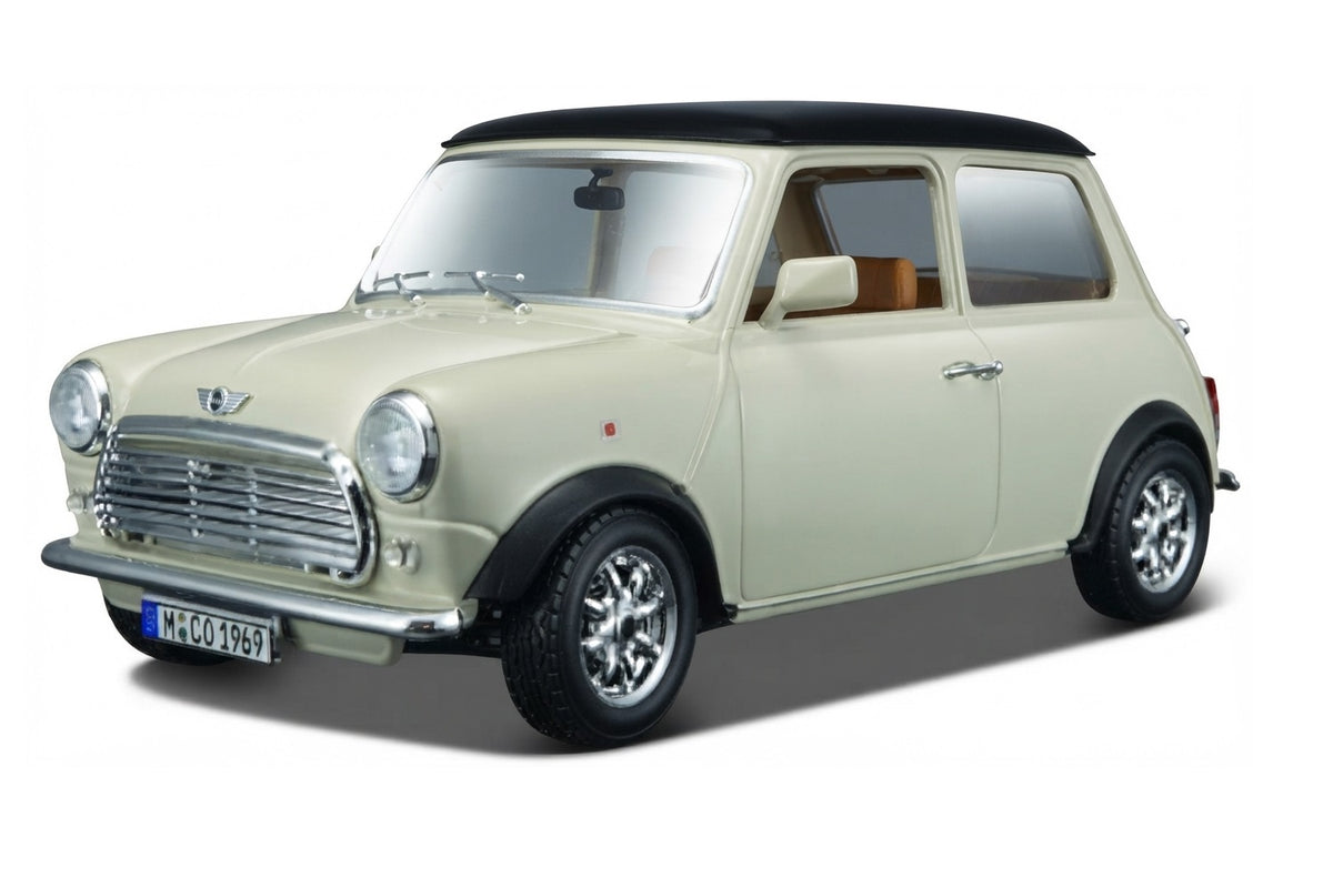 Mini Cooper 1969 – creme - Bburago 1:18