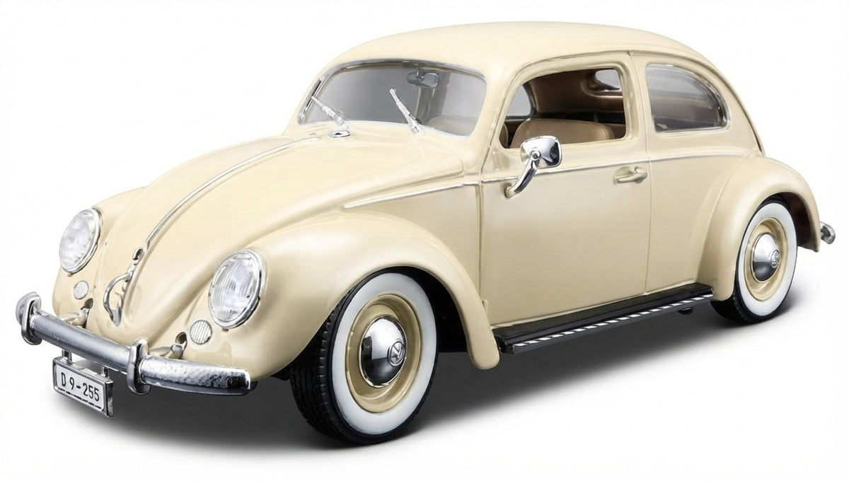 VW Käfer 1955 – Creme - Bburago 1:18