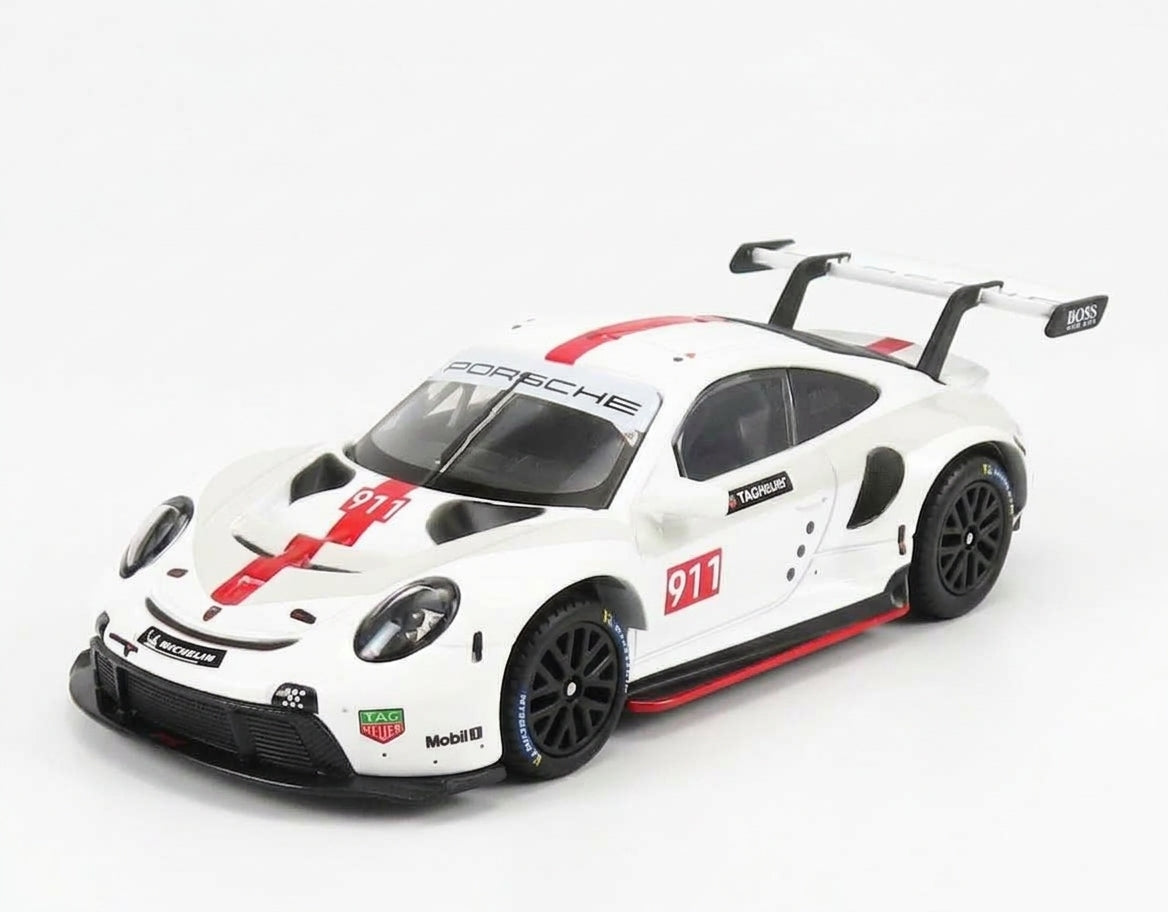 Porsche 911 (991) RSR 2019 – weiss - Bburago 1:43
