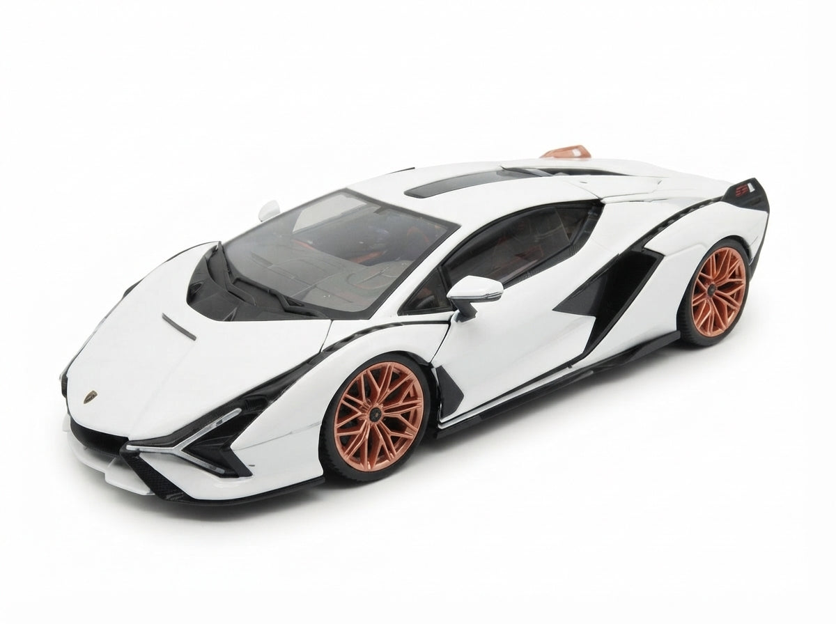 Lamborghini Sián FKP 37 – weiss - Bburago 1:18
