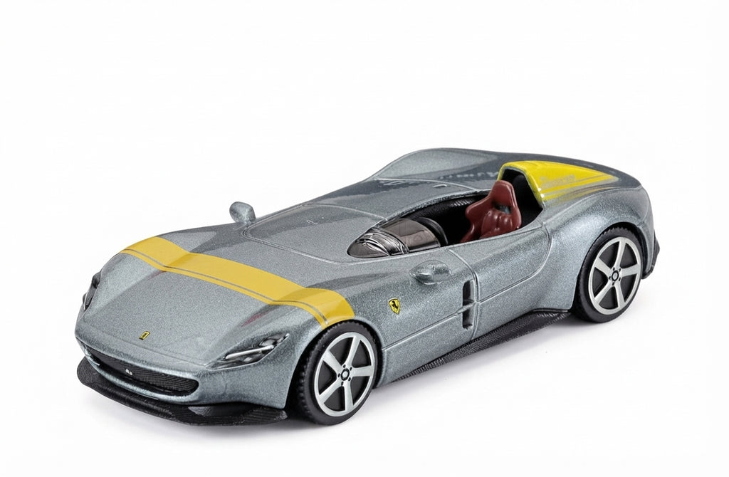 Ferrari Monza SP1 2018 – Silver - Bburago 1:43