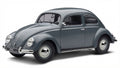 VW Käfer 1955 – grau - Bburago 1:18