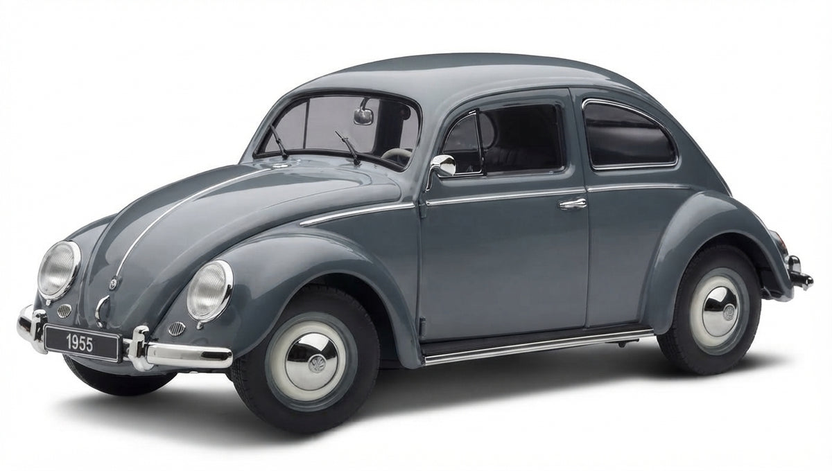 VW Käfer 1955 – grau - Bburago 1:18
