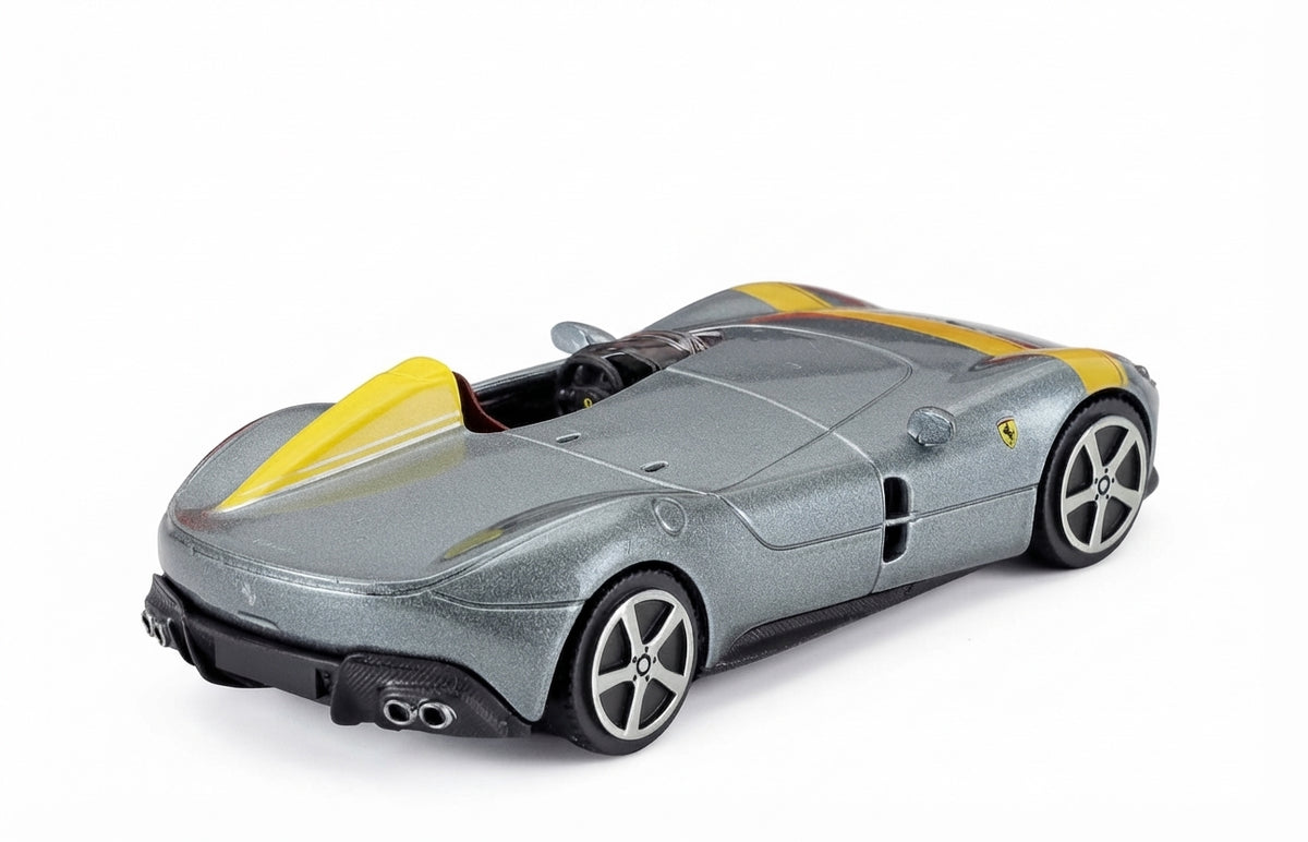 Ferrari Monza SP1 2018 – Silver - Bburago 1:43