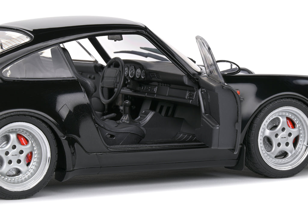 Porsche 911 (964) Carrera 2 Coupé, 3,6 l - schwarz - Solido 1:18