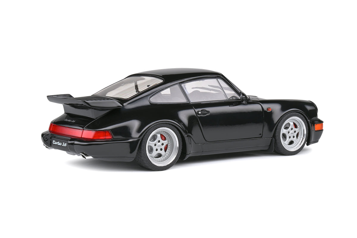 Porsche 911 (964) Carrera 2 Coupé, 3,6 l - schwarz - Solido 1:18