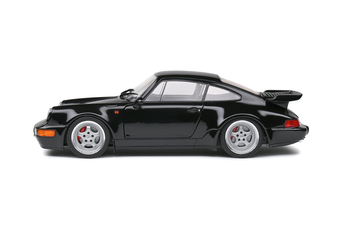 Porsche 911 (964) Carrera 2 Coupé, 3,6 l - schwarz - Solido 1:18