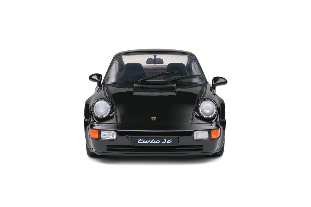 Porsche 911 (964) Carrera 2 Coupé, 3,6 l - schwarz - Solido 1:18
