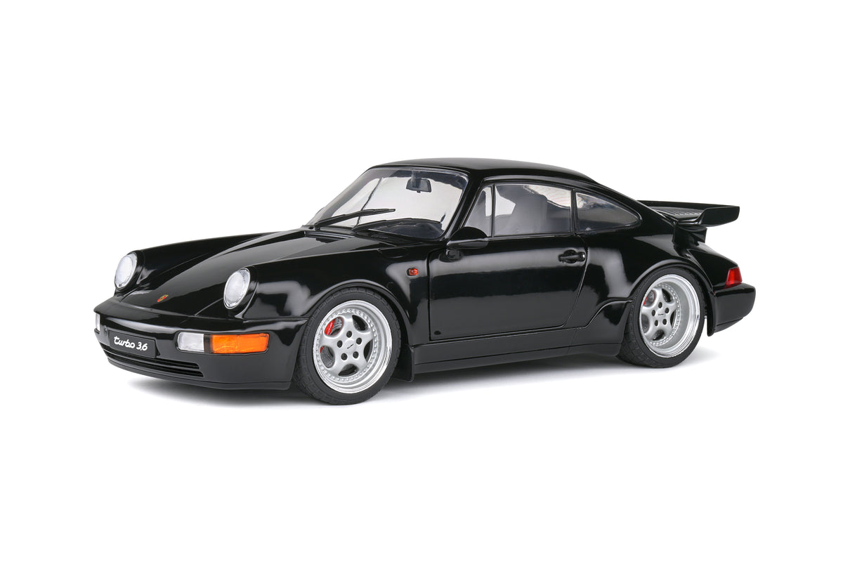 Porsche 911 (964) Carrera 2 Coupé, 3,6 l - schwarz - Solido 1:18