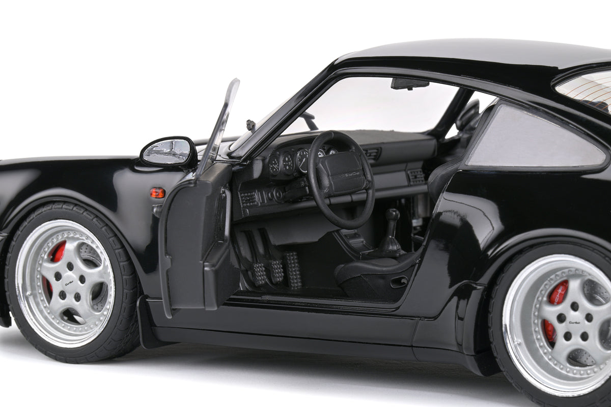 Porsche 911 (964) Carrera 2 Coupé, 3,6 l - schwarz - Solido 1:18