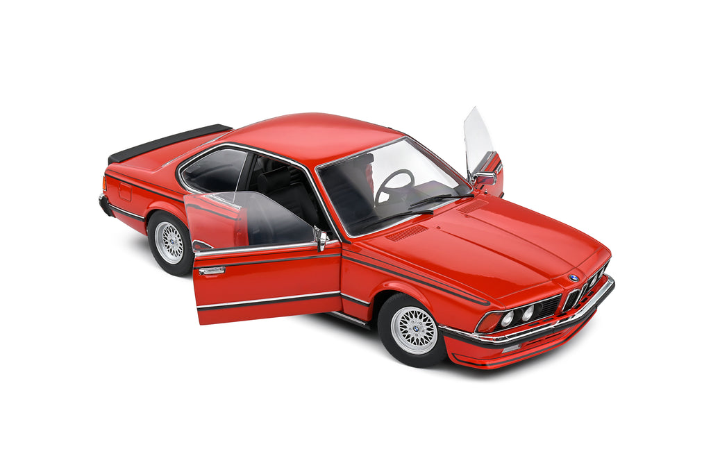 BMW 635 CSi (E24) Modellauto 1:18 – Rot - Solido 1:18