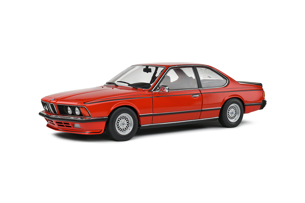 BMW 635 CSi (E24) Modellauto 1:18 – Rot - Solido 1:18