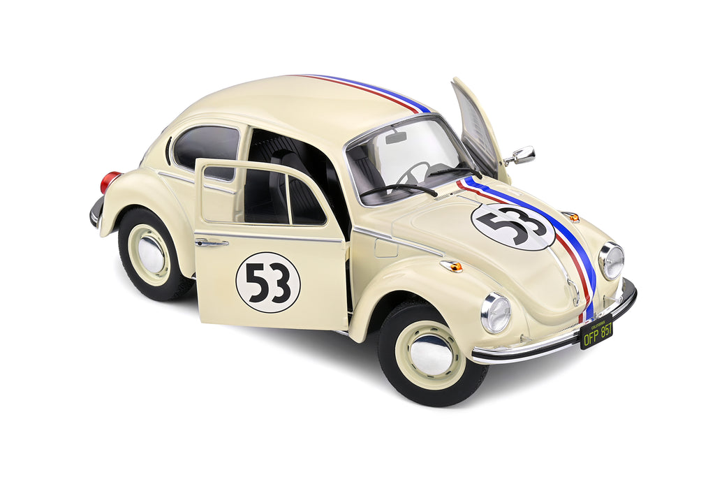 VW Käfer 1303 Racer #53 - beige - Solido 1:18