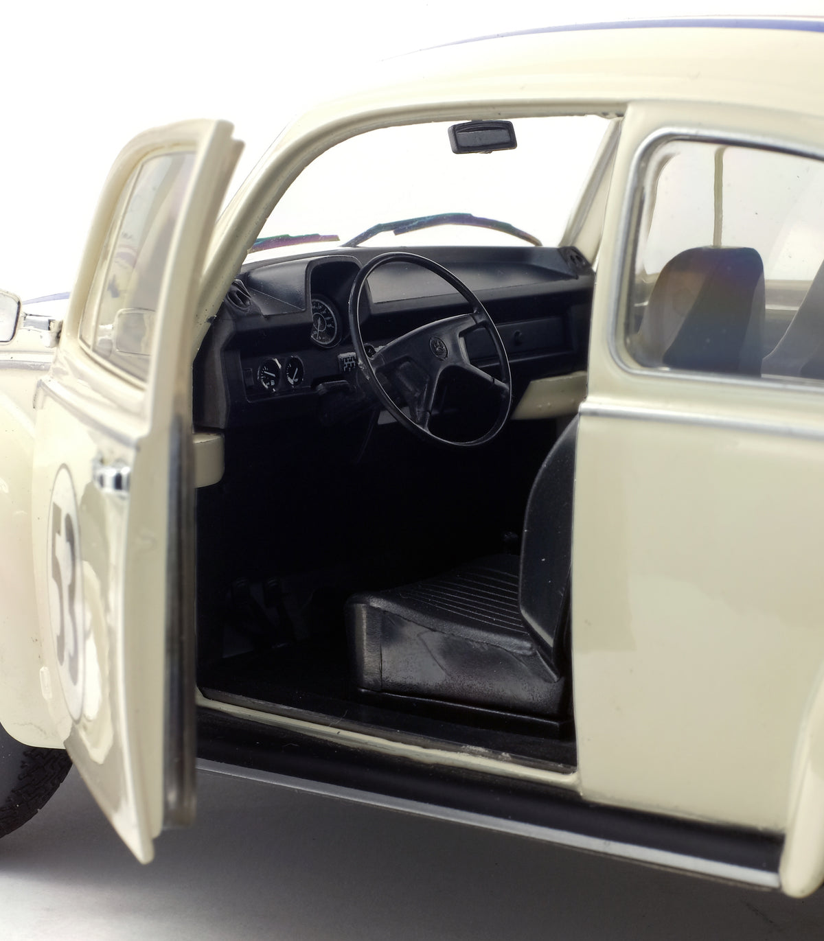 VW Käfer 1303 Racer #53 - beige - Solido 1:18