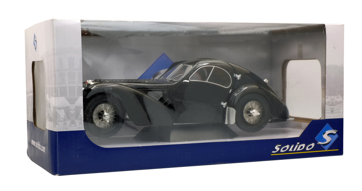 Bugatti Type 57 SC Atlantic – schwarz – Solido 1:18