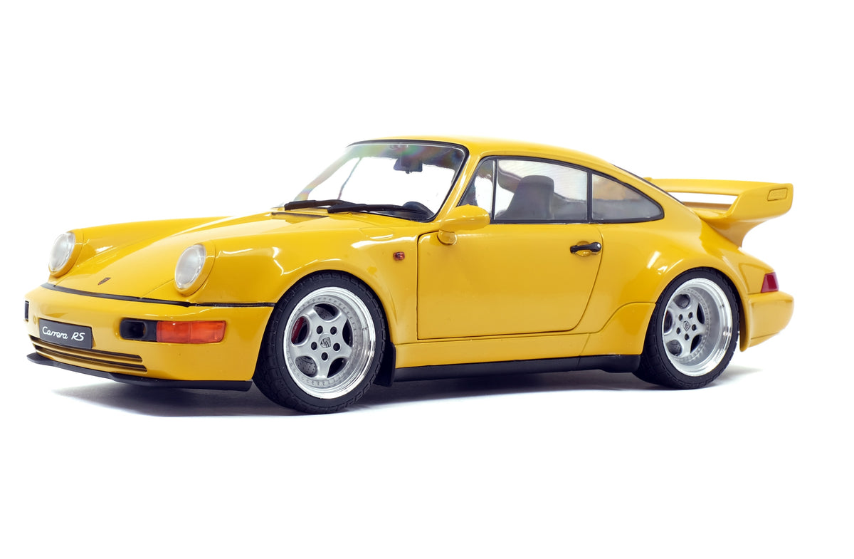 Porsche 911 3.8 RS (964) – 1993 – Gelb – Solido 1:18