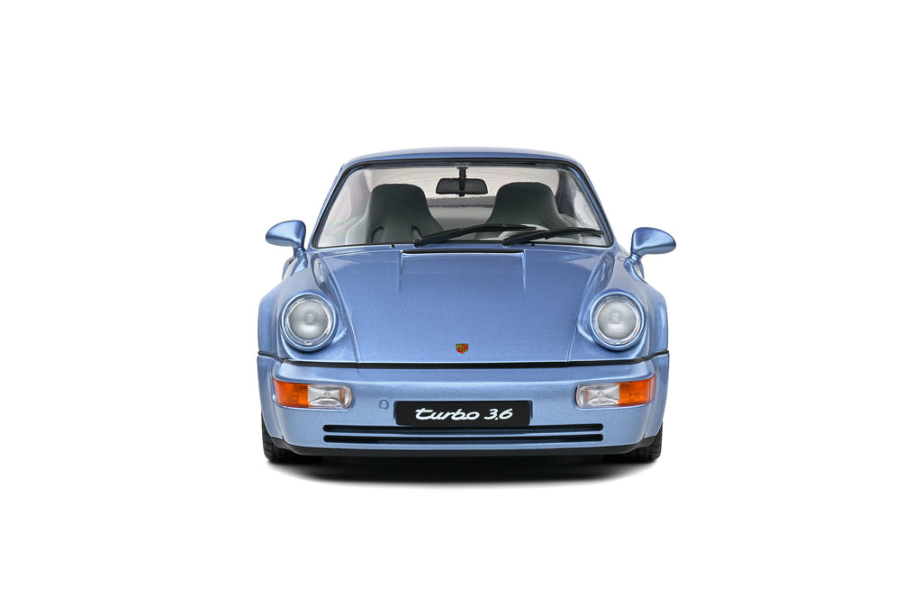 Porsche 911 (964) Turbo – 1990 – blau – Solido 1:18