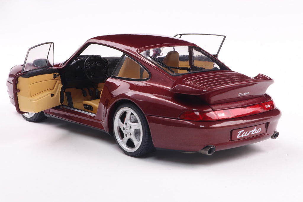 Porsche 911 (993) Turbo – 1997 – Rot – Solido 1:18