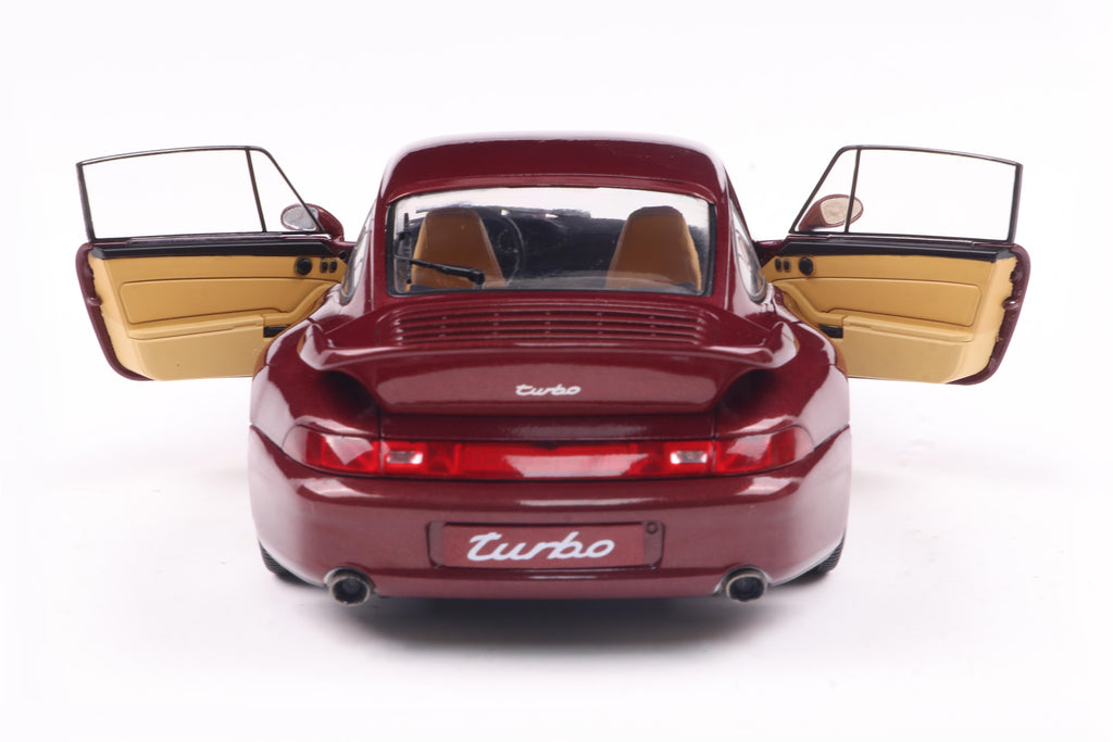 Porsche 911 (993) Turbo – 1997 – Rot – Solido 1:18