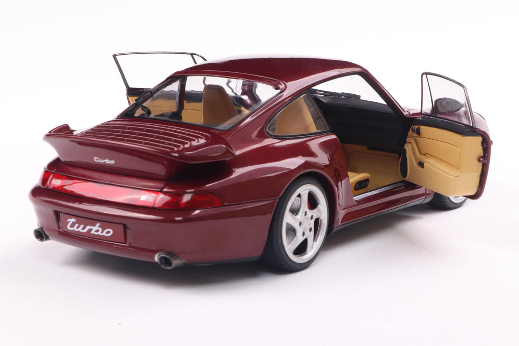 Porsche 911 (993) Turbo – 1997 – Rot – Solido 1:18