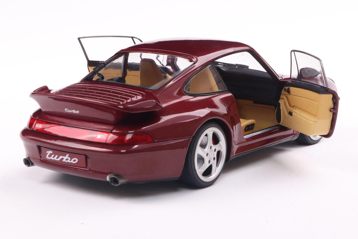 Porsche 911 (993) Turbo – 1997 – Rot – Solido 1:18