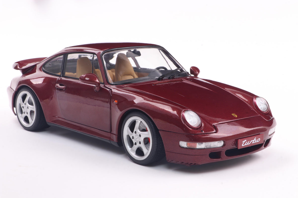Porsche 911 (993) Turbo – 1997 – Rot – Solido 1:18