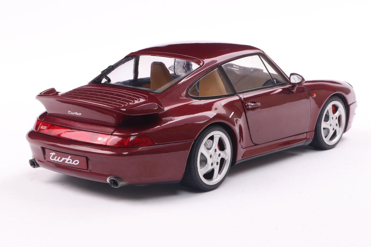 Porsche 911 (993) Turbo – 1997 – Rot – Solido 1:18