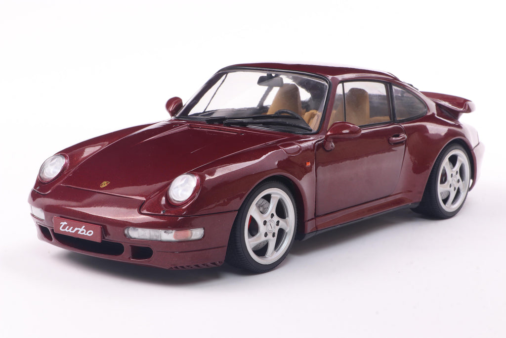 Porsche 911 (993) Turbo – 1997 – Rot – Solido 1:18