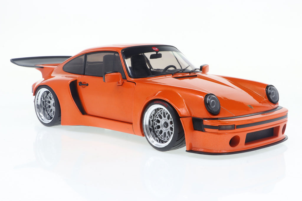 Porsche 911 KS-R by Khyzyl Saleem –  Orange – Solido 1:18