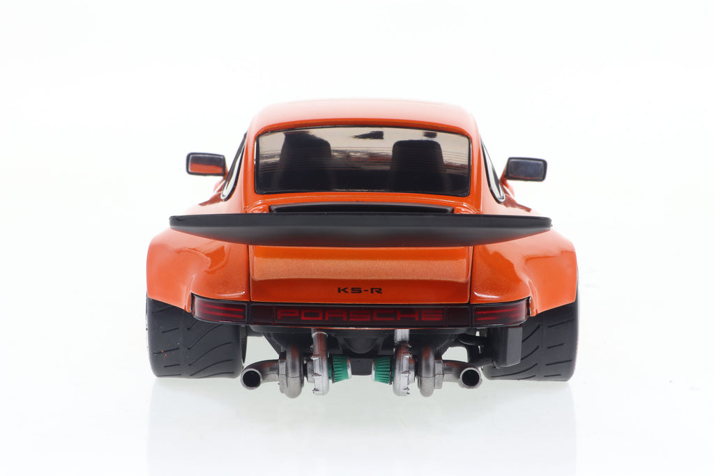 Porsche 911 KS-R by Khyzyl Saleem –  Orange – Solido 1:18