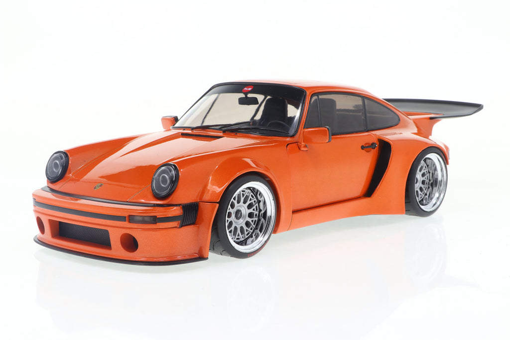 Porsche 911 KS-R by Khyzyl Saleem –  Orange – Solido 1:18