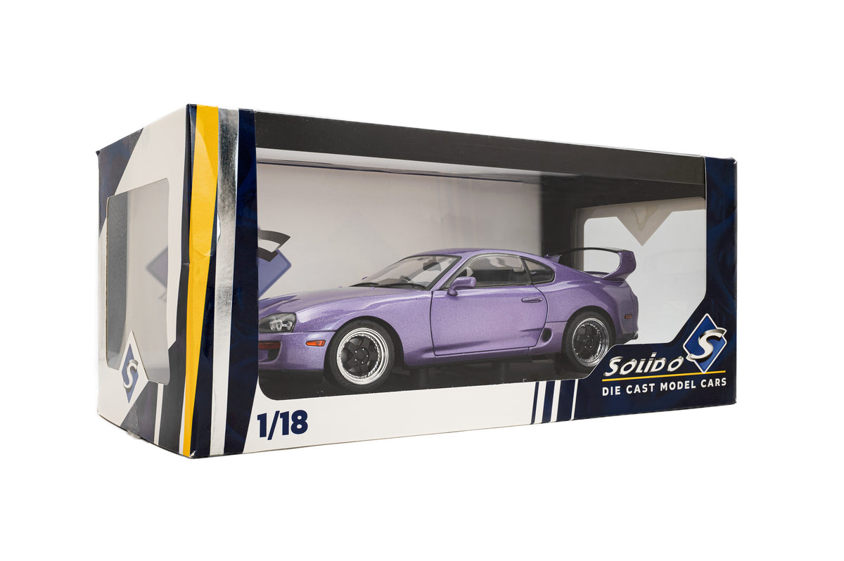Toyota Supra Mk4 (A80) – Lila – Solido 1:18