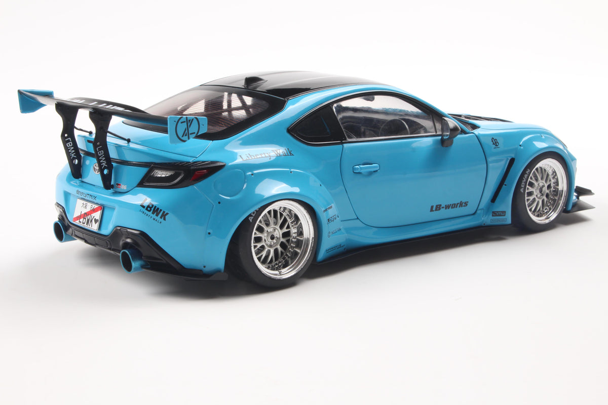 Toyota GR86 LBWK Body Kit – 2021 – Blau – Solido 1:18