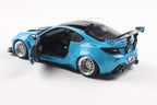 Toyota GR86 LBWK Body Kit – 2021 – Blau – Solido 1:18