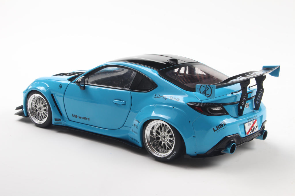 Toyota GR86 LBWK Body Kit – 2021 – Blau – Solido 1:18