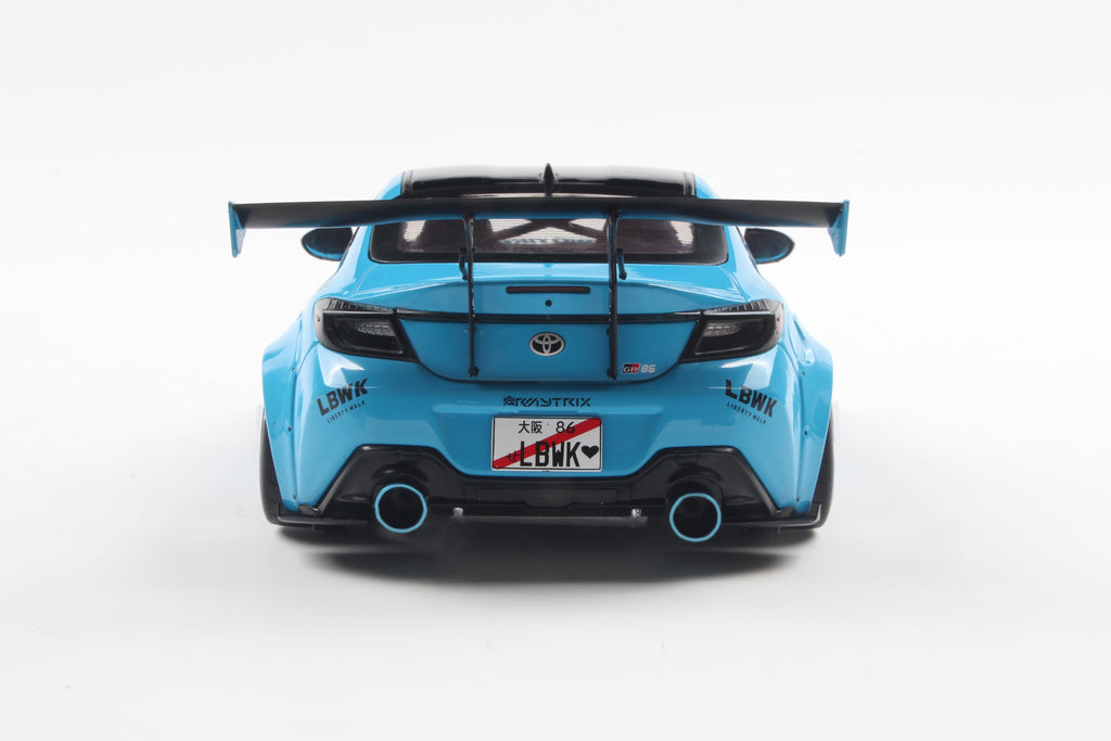 Toyota GR86 LBWK Body Kit – 2021 – Blau – Solido 1:18