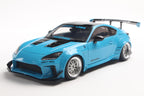 Toyota GR86 LBWK Body Kit – 2021 – Blau – Solido 1:18