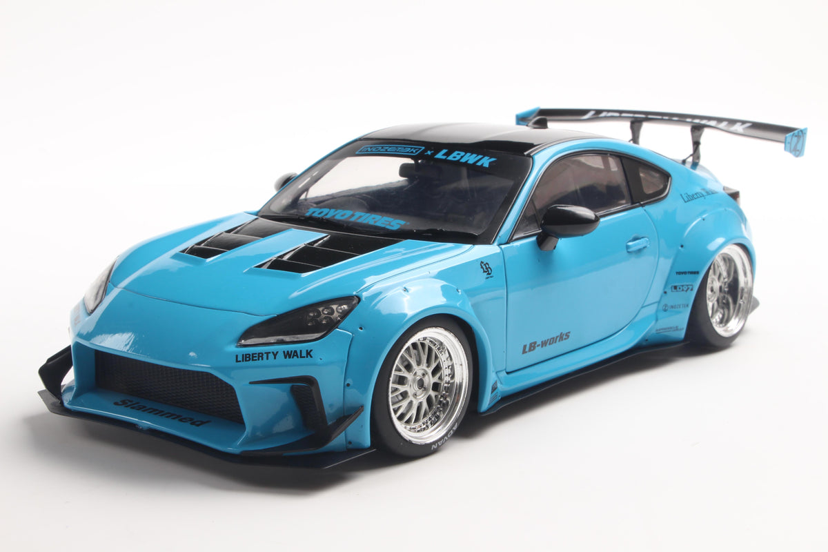 Toyota GR86 LBWK Body Kit – 2021 – Blau – Solido 1:18