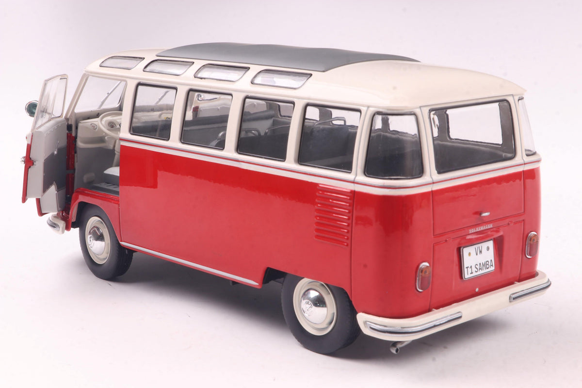VW T1 21-Window Bus – 1963 – Rot-Weiss – Solido 1:18