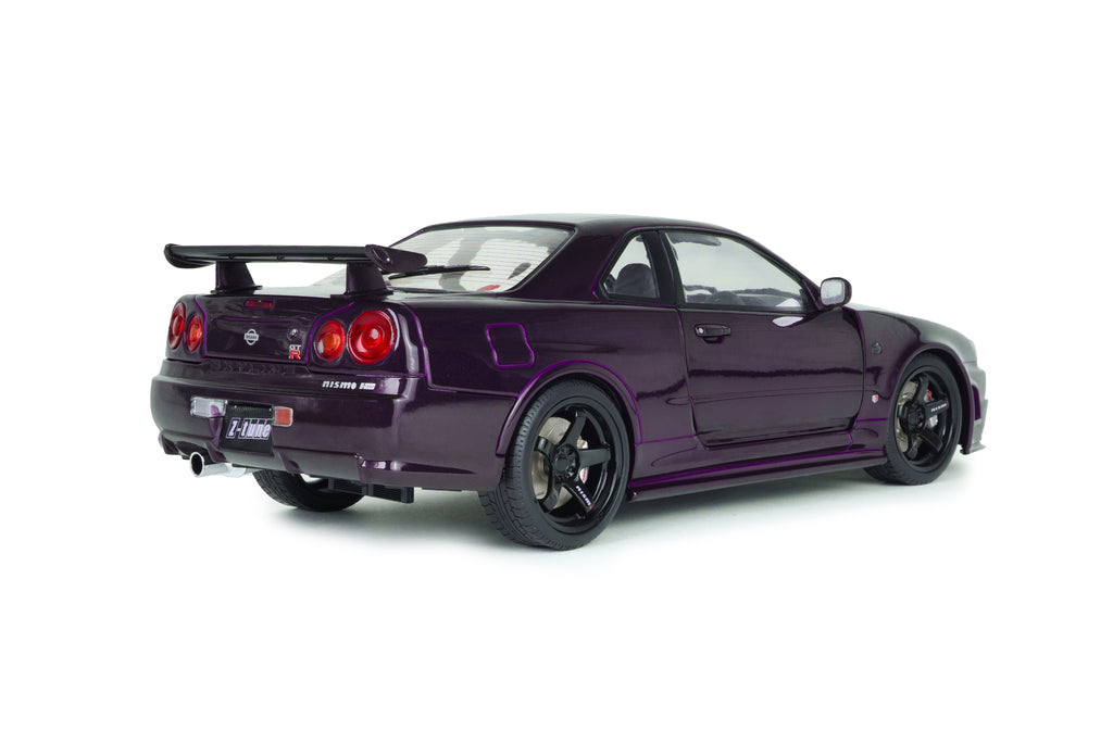 Nissan Skyline GT-R (R34) Z-Tune – 1999 – Midnight Purple – Solido 1:18