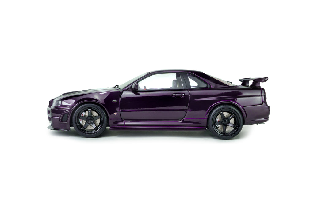 Nissan Skyline GT-R (R34) Z-Tune – 1999 – Midnight Purple – Solido 1:18