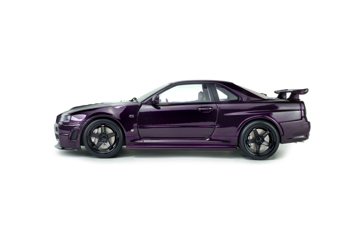 Nissan Skyline GT-R (R34) Z-Tune – 1999 – Midnight Purple – Solido 1:18