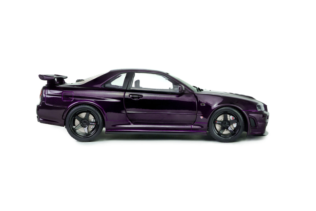 Nissan Skyline GT-R (R34) Z-Tune – 1999 – Midnight Purple – Solido 1:18