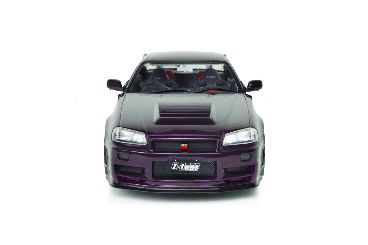 Nissan Skyline GT-R (R34) Z-Tune – 1999 – Midnight Purple – Solido 1:18