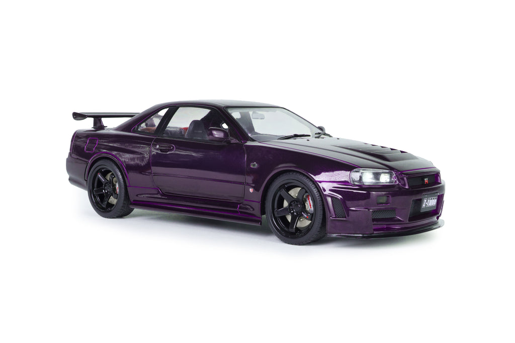 Nissan Skyline GT-R (R34) Z-Tune – 1999 – Midnight Purple – Solido 1:18