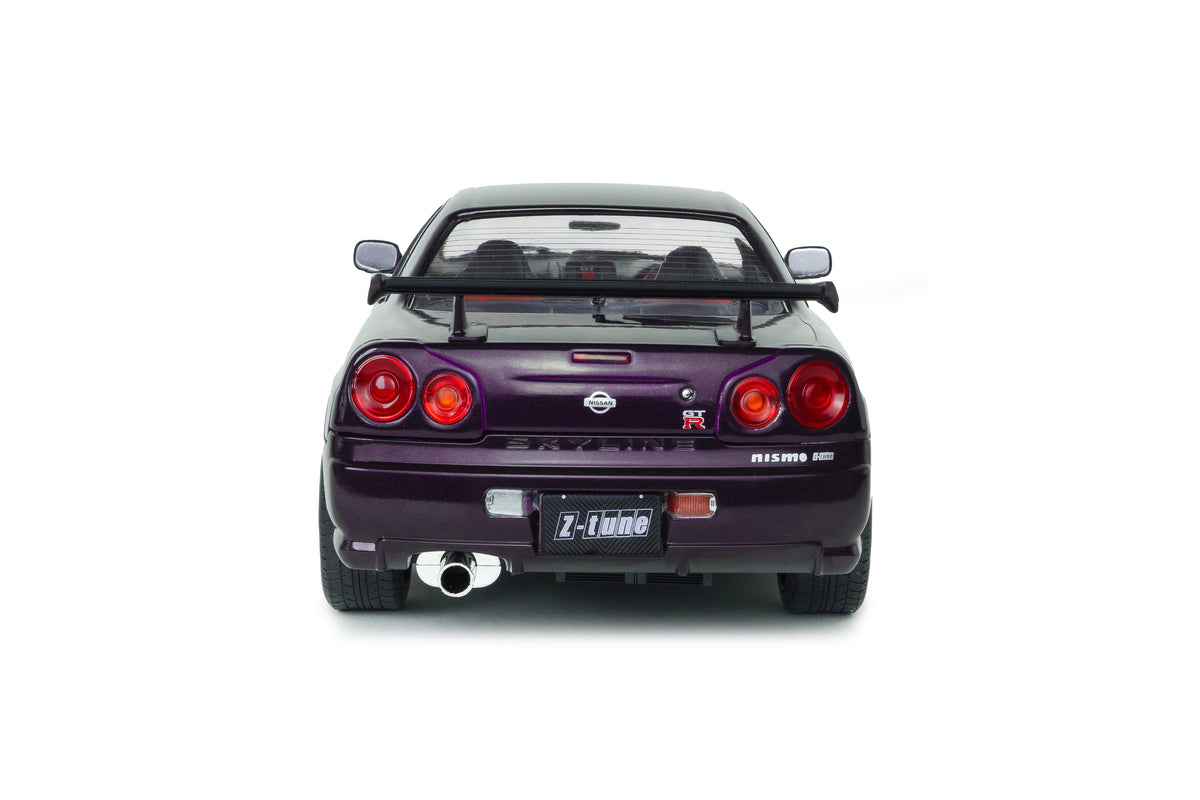 Nissan Skyline GT-R (R34) Z-Tune – 1999 – Midnight Purple – Solido 1:18
