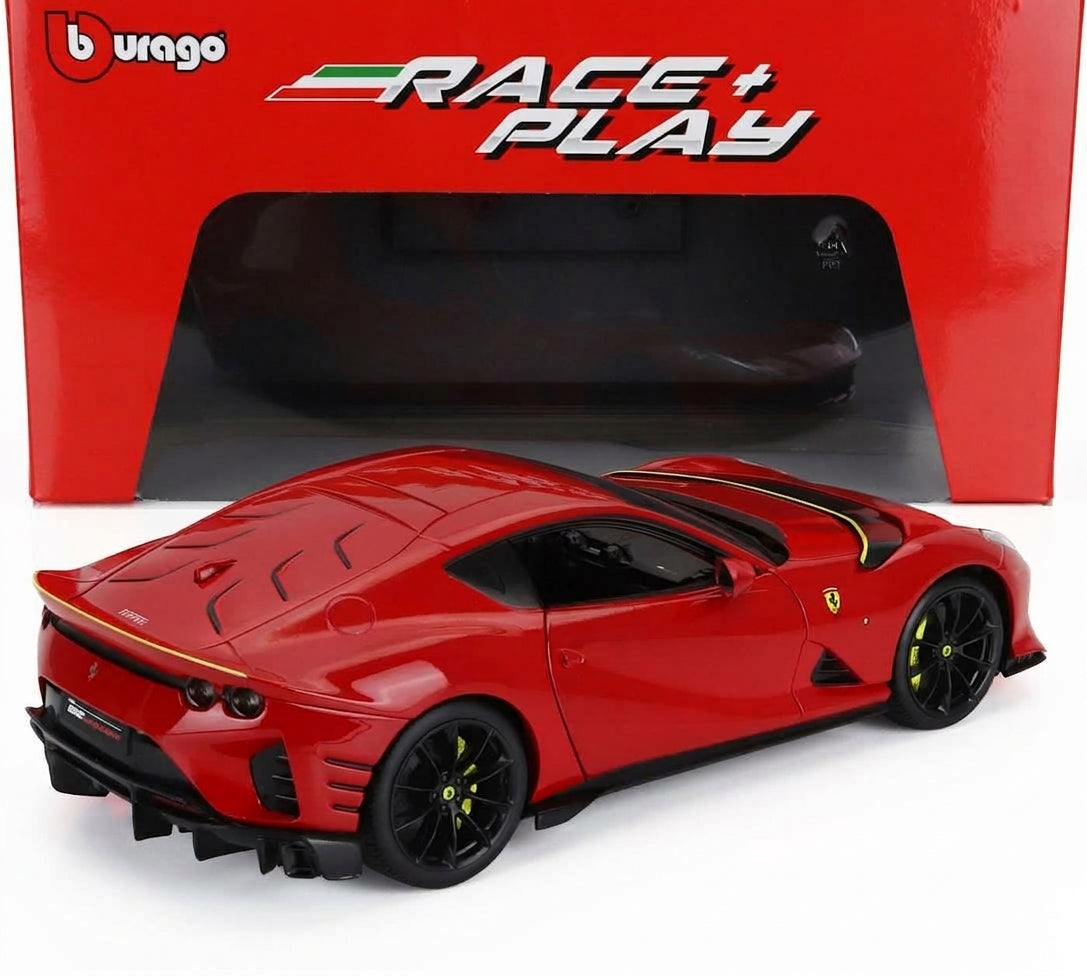 Ferrari 812 Competizione 2021 - rot - Bburago 1:18