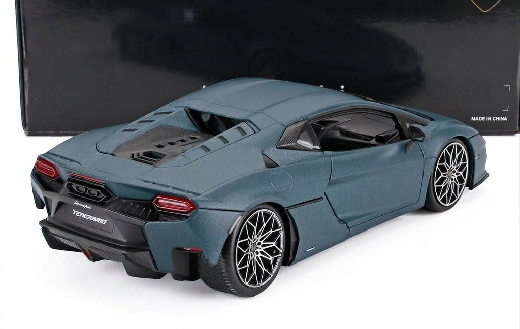 Lamborghini Temerario 2024 -  mattblau - Bburago 1:18